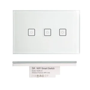 3A Nue Light Switch - 3 Gang AU