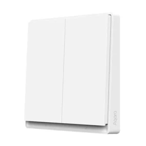 Aqara E1 Wall Switch (With Neutral, Double Rocker)