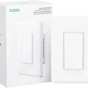 Aqara US Wall Switch (No Neutral, Single Rocker)