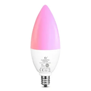Gledopto 4W Dual White And Color Candle Bulb Pro