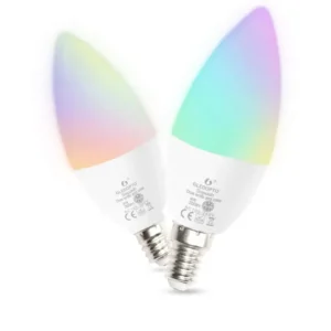 Gledopto 4W Dual White And Color Candle Bulb Plus
