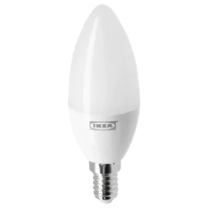 IKEA Tradfri LED bulb E14 470 lumen, warm dimming, chandelier opal white