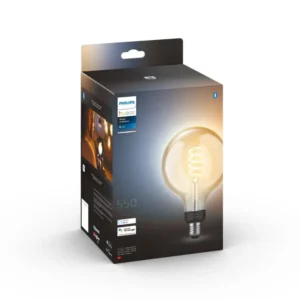 Philips Hue G125 E27 Filament Globe Bulb