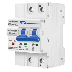 RTX Circuit Breaker 2x16A Energy Meter