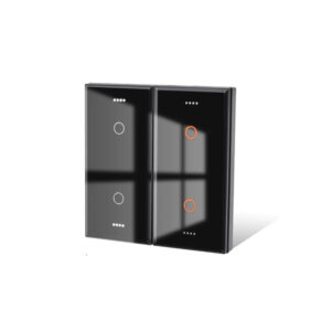 Coswall черный стеклянный модуль Zigbee 3.0 4CH