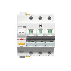 UOODI Автоматический выключатель Tuya Zigbee 4P 16A-63A