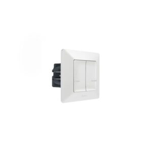 Legrand Выключатель двухклавишный проводной