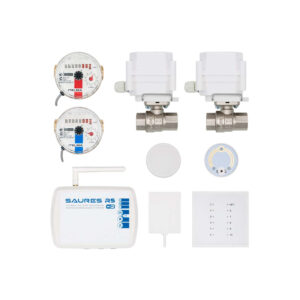 Saures Защита от протечки SAURES Wi-Fi Радио G-LOCK 1/2" + счетчики