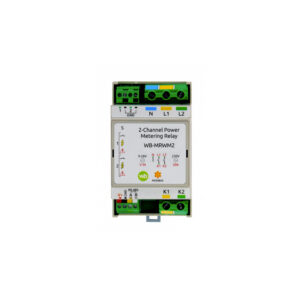 WirenBoard Модуль реле RS-485, Modbus RTU c измерением мощности WB-MRWM2