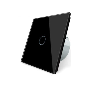 livolo Сенсорный выключатель Livolo ZigBee (Wi-Fi) 1 клавиша 1 модуль Черный