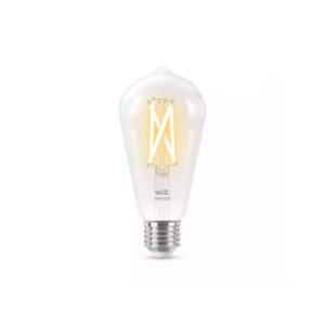 WiZ Умная лампочка Wi-Fi BLE 60W ST64 E27, белый свет