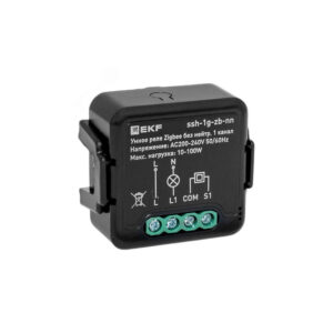 EKFgroup Умное реле в подрозетник 1-канальное без нейтрали Zigbee