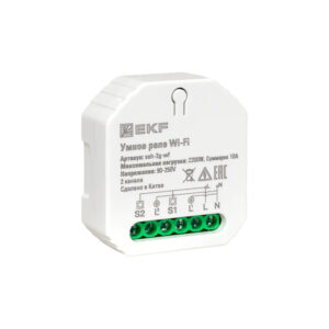 EKFgroup Умное реле в подрозетник 2-канальное Wi-Fi EKF Connect