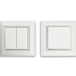 EnOcean Easyfit Batteryless Single / Double Rocker Wall Switch
