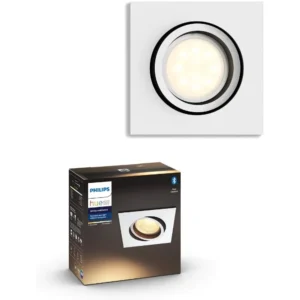 Philips Hue Recessed Spotlight Milliskin (Square White)