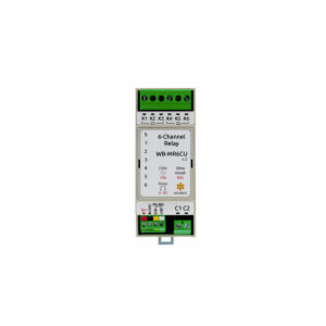 WirenBoard Компактный модуль реле с RS-485, Modbus RTU WB-MR6CU v.2