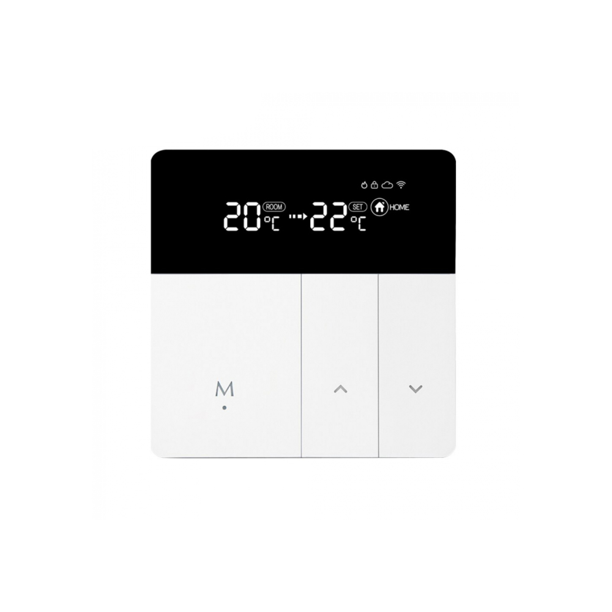 Heatcold Умный термостат для электрической системы отопления Xiaomi Heatcold Smart Electric Heating Thermostat White (TH123E)