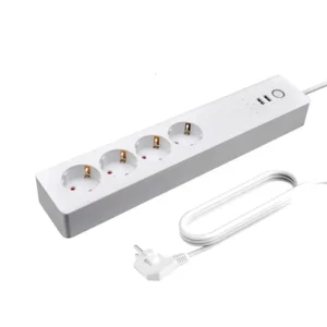 UseeLink Power Strip 4 AC with 2 USB